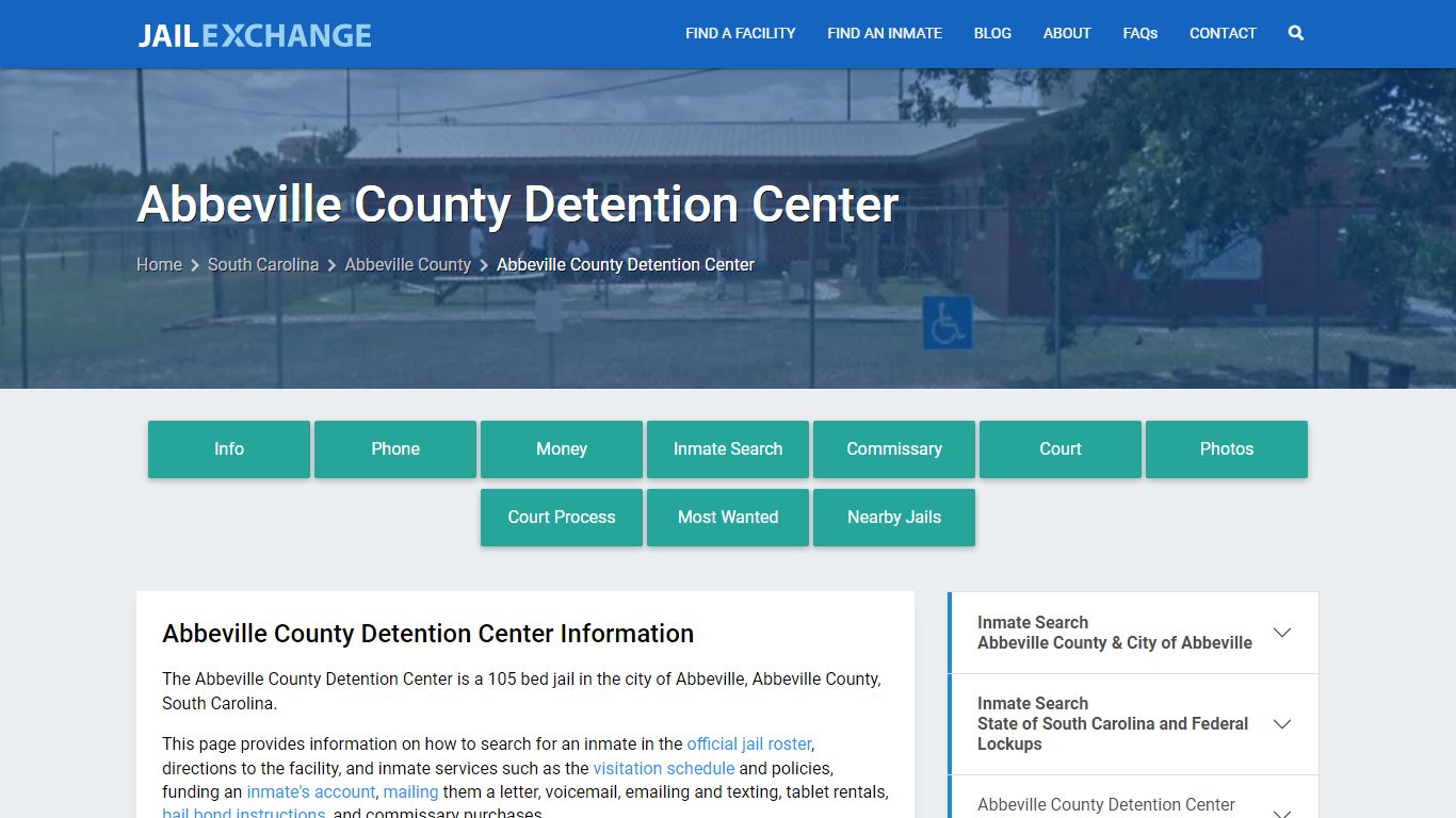 Abbeville County Detention Center - Jail Exchange