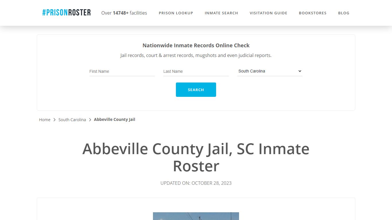 Abbeville County Jail, SC Inmate Roster - Prisonroster